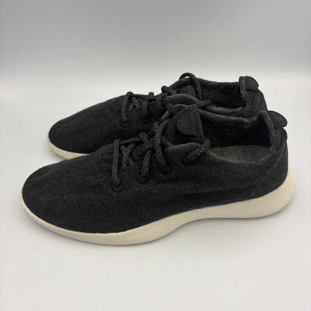 Allbirds Wool Runners Mens Size 11 Black Athletic Running Walking Shoes Sneakers
